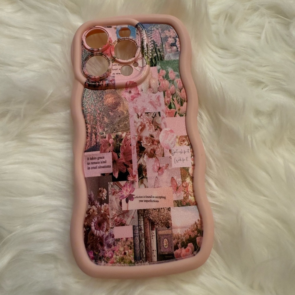 iphone 16 pro  Floral Collage Phone Case